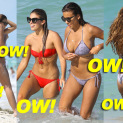 Natasha Oakley & Devin Brugman Enjoy Bikini Beach Day