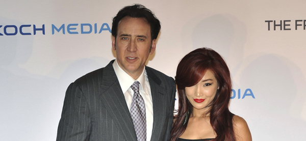 Nicholas Cage and wife Alice Kim