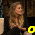 Amber Heard Looked Stunning on Chelsea Lately Last Night