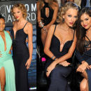Ashanti and Taylor Swift - 2013 MTV Video Music Awards Red Carpet Arrivals at the Barclays Center ADDS-1a