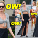 NYC: BREAKING! Candice Swanepoel Goes Shopping in SoHo!