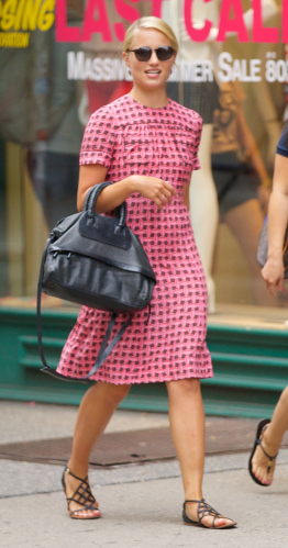 Dianna Agron seen in NYC