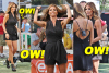 Charisma Carpenter Hits Up The Grove For ‘Extra’; Don’t Forget, She’s 43