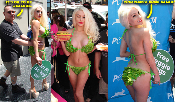Courtney Stodden for PETA