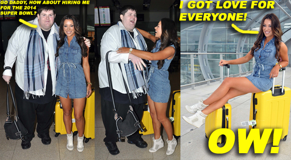 Hazel O'Sullivan arriving at Dublin Airport