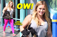 Hilary Duff Flashes A Big Smile As She Catwalks Around WeHo