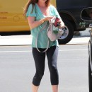 Semi-Exclusive... Isla Fisher Gets Dropped Off By Kirsten Dunst