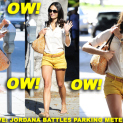 BREAKING!! Jordana Brewster Battles Glare While Feeding Parking Meter!