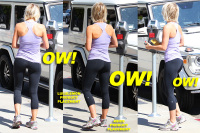 Julianne Hough Pays Parking Meter! This Time With Extra Booty!