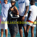 LeBron James and Girlfriend Arrive at Club 55