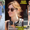A Leggy Ali Lohan Catwalks Around NYC; Rocks Ray-Ban Shades & Beats By Dr. Dre Headphones!