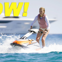 Leonardo DiCaprio & Toni Garrn Continue Luxurious Vacation In Ibiza!