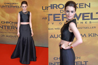 Berlin: Lily Collins at “Chroniken der Unterwelt: City of Bones” Premiere