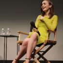 Lily Collins promotes her latest movie 'The Mortal Instruments- City of Bones' at an Apple Store in SoHo ADDS-5