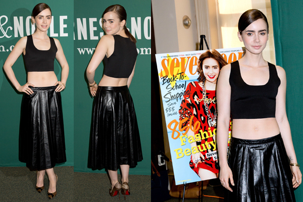 Lily Collins seventeen