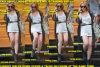 Lindsay Lohan Walks Down Stairs & Talks On Phone AT THE SAME TIME!
