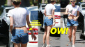 Miley Cyrus Rocks Levi’s Denim Shorts In Los Angeles