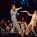 Miley Cyrus Performs With Robin Thicke at 2013 MTV VMAs ADDS-11