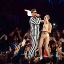 Miley Cyrus Performs With Robin Thicke at 2013 MTV VMAs ADDS-16