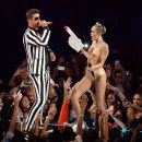 Miley Cyrus Performs With Robin Thicke at 2013 MTV VMAs ADDS-18