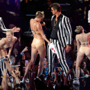 Miley Cyrus Performs With Robin Thicke at 2013 MTV VMAs ADDS-1b