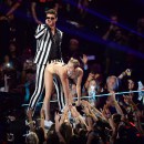 Miley Cyrus Performs With Robin Thicke at 2013 MTV VMAs ADDS-36