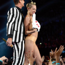 Miley Cyrus Performs With Robin Thicke at 2013 MTV VMAs ADDS-46