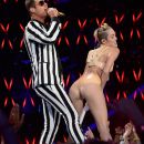 Miley Cyrus Performs With Robin Thicke at 2013 MTV VMAs ADDS-4