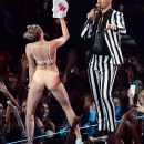Miley Cyrus Performs With Robin Thicke at 2013 MTV VMAs ADDS-7