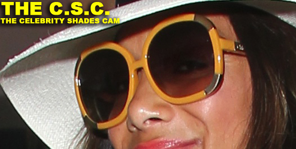 Nicole Scherzinger arrives at London Heathrow airport