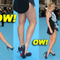 Rebecca Ferdinando Shows Off Her Legs @ ‘We’re The Millers’ Premiere in London