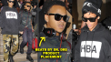 Rihanna Catwalks Thru LAX With Lil’ Bro Rajad; Bro Rocks Beats by Dre Headphones!