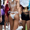 Rihanna is pictured during Barbados' Kadooment Day Parade ADDS-12