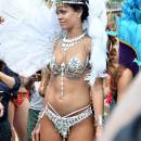 Rihanna is pictured during Barbados' Kadooment Day Parade ADDS-14