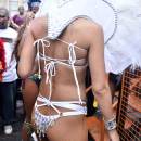 Rihanna is pictured during Barbados' Kadooment Day Parade ADDS-4