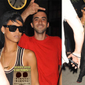 Rihanna Rocks See-Thru Dress & Gets Photobombed While Leaving Charlotte Ronson’s B-Day Party in NYC; Plus, Her New Fragrance Rogue