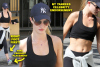 “Mad Max: Fury Road” Star Rosie Huntington-Whiteley Goes Down L.A. Curb Rocking Her Nike Free TR IIIs