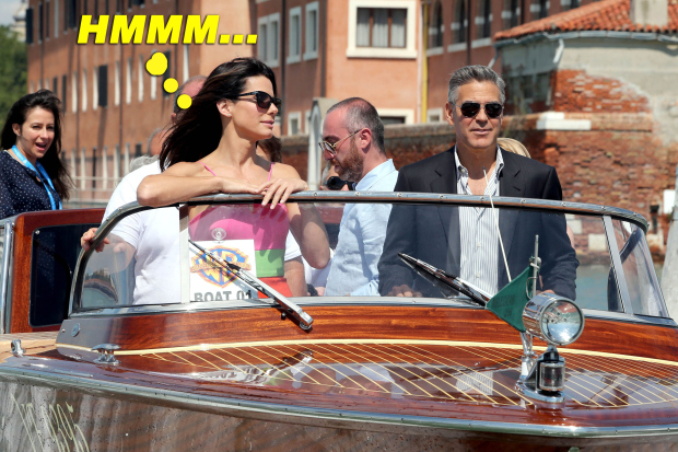 Sandra Bullock & George Clooney Head To "Gravity" Photocall