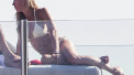 Simon Cowell Enjoying The Sugar Daddy Lifestyle on his Yacht in Italy