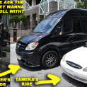 Usher Wins Custody Battle; Meets Ex-Wife Tameka Foster At Court; Rolls Up In A Mercedes Party Bus