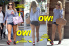 Vogue McFadden Shopping In Hot Pants Wears Nike Sneakers!