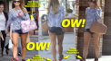 Vogue McFadden Shopping In Hot Pants Wears Nike Sneakers!