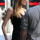 **EXCLUSIVE** Angelina Jolie leaving David Jones department store in Sydney looking thin
