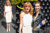 NYFW: Bella Thorne & Alyssa Milano at the Tadashi Shoji Fashion Show