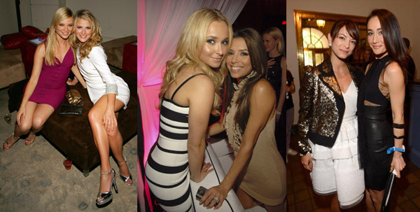 Celebrity Threesome - Pics of Beautiful Celebrities Together 2