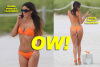 SHE’S BACK!!  Claudia Romani Bikini Photos in Miami Beach!!