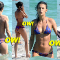 Elisabetta Canalis Displays Her Bikini Body In Porto Cervo