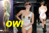 Lady Gaga Wears See-Through Swimsuit Costume In London