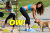 Leilani Dowding Works Out Wearing Nike On Labor Day