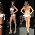 MILAN: Melissa Satta Works Her Bikini Body on the Runway For Emamo